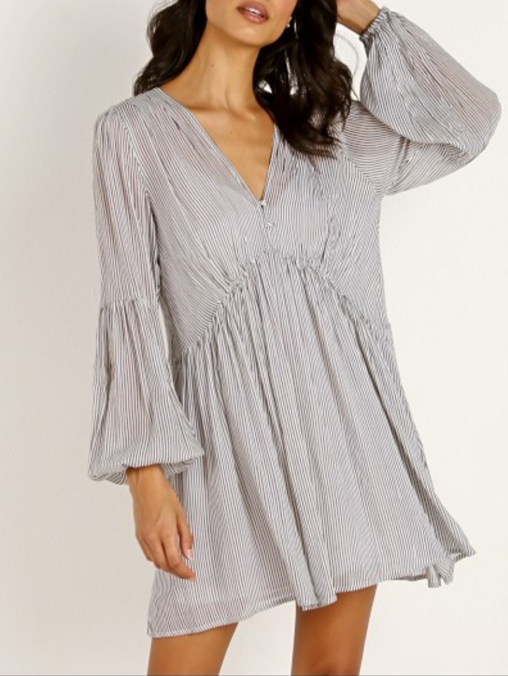 Auguste the Label Vista Helena Mini Dress or Tunic Blouse Boho Coquette - Picture 5 of 6